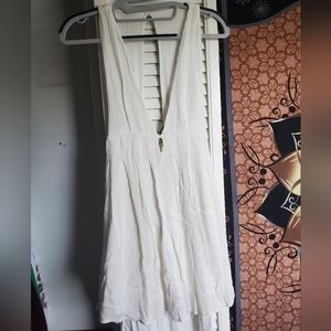 Cute white summer dress